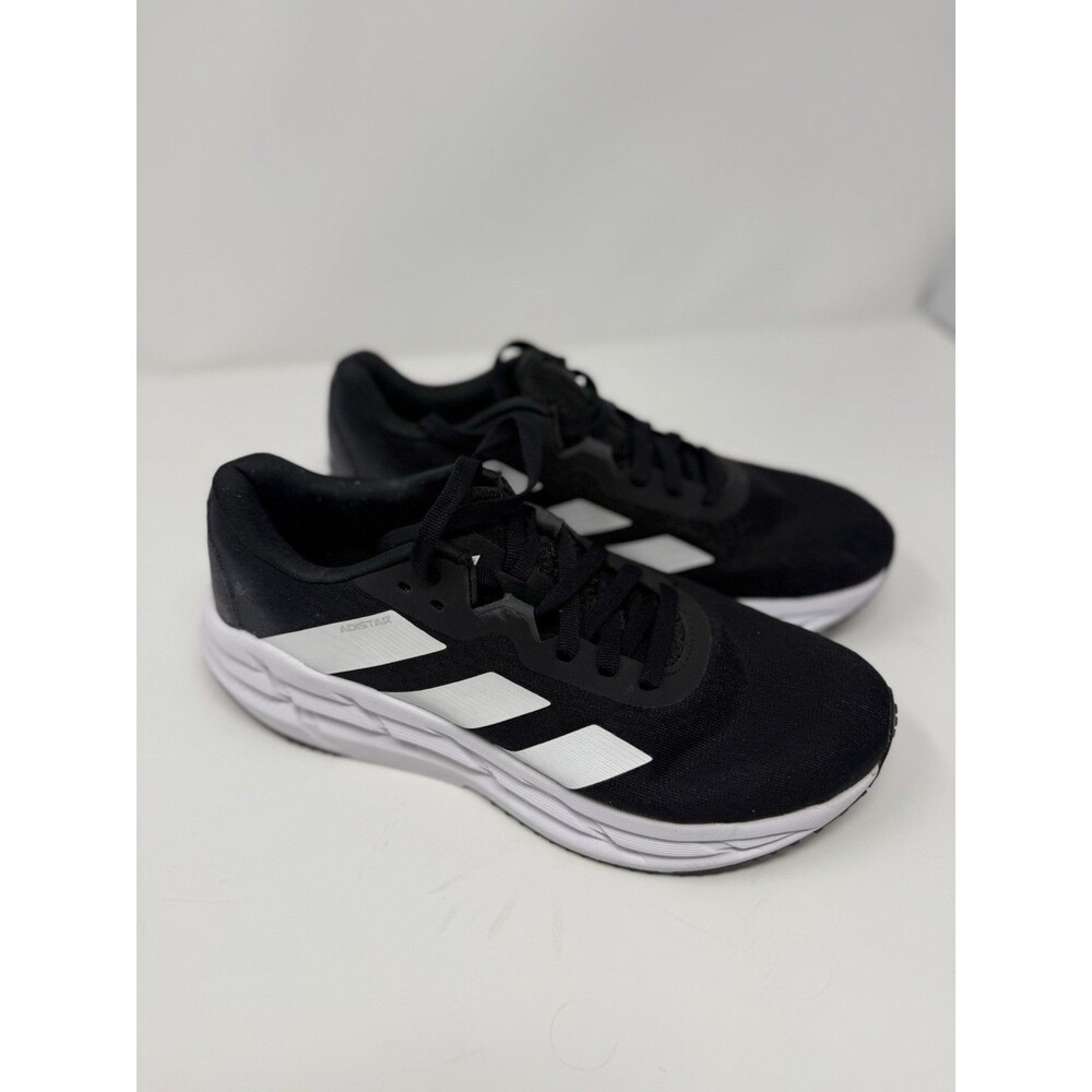 Adidas Adistar 3 Women's 8 Running Sneakers Defected Black/White/Grey W/O Box